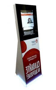 Сенсорный информационный терминал для ГБУЗ «Тамбовская областная станция переливания крови»